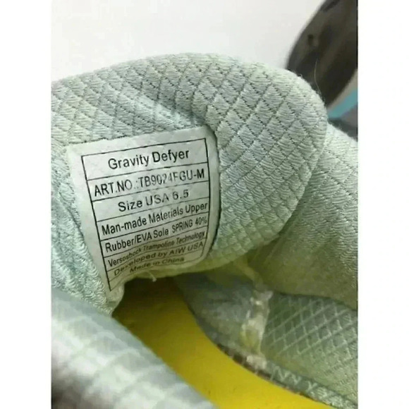 Gdefy Gravity Defyer Ion Orthotic Walking Shoes Gray‎ Womens Size 6.5  - Picture 8 of 8